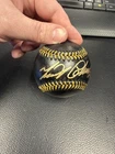 Miguel Cabrera Autographed Black Baseball Beckett COA