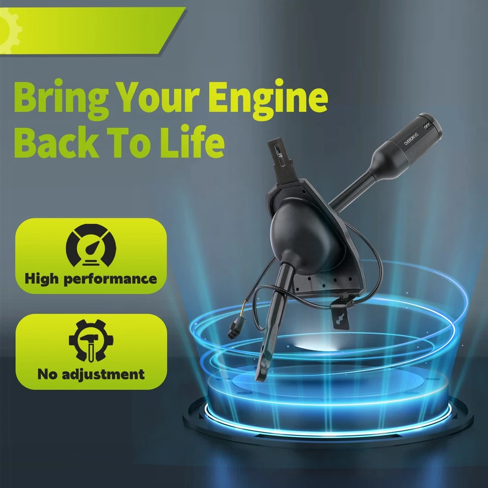 Brazo de palanca de cambios con interruptor de sobremarcha O/D para Ford F150 F250 F350 F450 F550 Foto 4 de 4