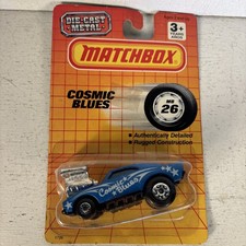 Matchbox Automotive Superstars MB26 Cosmic Blues 1990 Die Cast #1726 NIB Sealed