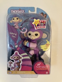 Lot 2 FINGERLINGS The BFF Collection NEW Ashley Chance Violet Hope Monkey WowWee