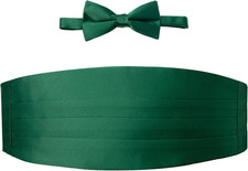 Men'S Cummerbund and Bow Tie Set