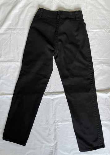 Old Town Tin House women’s trousers black canvas high waist. Sz 8. - Picture 2 of 5