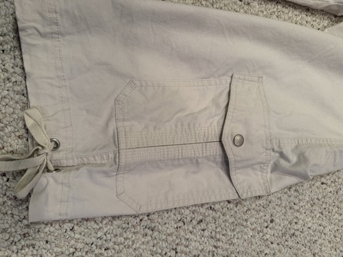 Women’s Coldwater Creek Capris Beige Size 14 - Picture 4 of 7