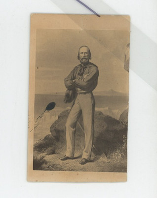 Vintage CDV Giuseppe Garibaldi  Italian general, revolutionary Schauer Photo