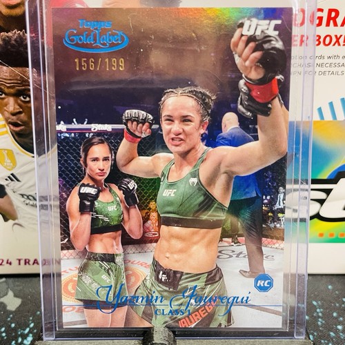 2024 Topps Etiqueta Dorada UFC Azul Clase 1 #12 Yazmin Jauregui/199 🔥 - Imagen 2 de 4