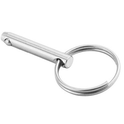 Brandneu Sicherheitsnadel Marinequalität Massivkörperbau Silber 1/4 Zoll