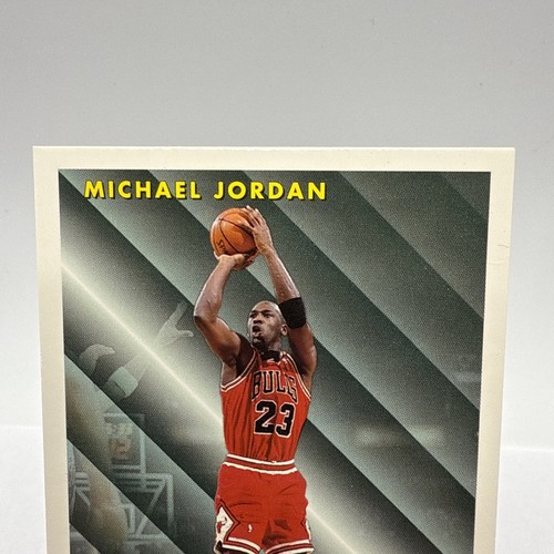 1993-94 Fleer League Leader #224 Michael Jordan MJ Chicago Bulls HOF NBA - Bild 2 von 4