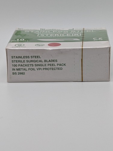 Swann-Morton #10 chirurgische Klingen 100er-Packung | EXP 2028-09-20 - Bild 4 von 6
