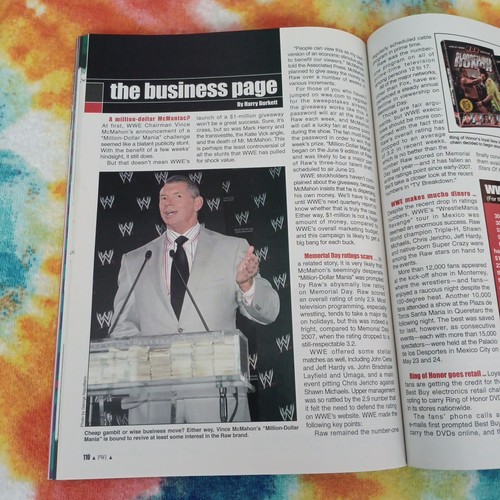PRO WRESTLING ILLUSTRATED SEPTEMBER 2008 WRESTLING MAGAZINE RANDY ORTON WWE - Picture 19 of 24