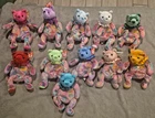Ty Beanie Babies BIRTHDAY SET ~ LOT of 11 ~ Rainbow Plush Vintage w TAGS 1990s