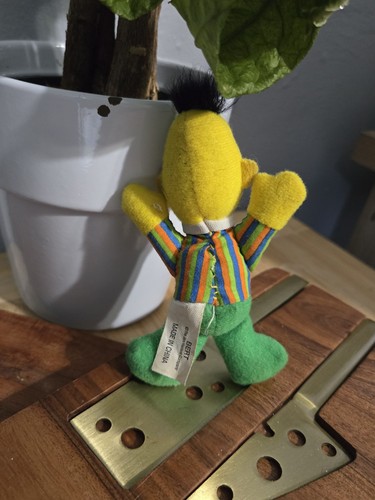 Sesamstraße Bert Mini Beans 1999 Kellogg’s Plüsch Stofftier Puppe - Bild 2 von 5