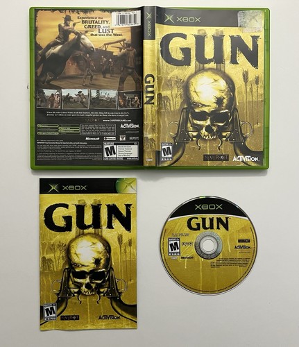 Gun - Microsoft Xbox Original 2005 - CIB Complete VERY GOOD VG - Picture 1 of 3