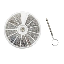 Small Screws Nuts Kit 600pcs with 4 in 1  for MINI Screwdriver for Precision