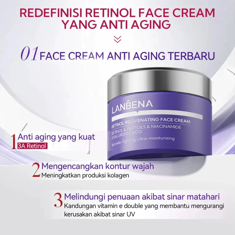 Retinol Rejuvenating Face Cream,100% original product