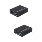  2 Pack Network Adapter Ethernet Extender Media Converter Gigabit