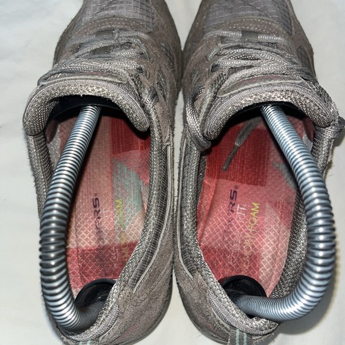 Skechers Womens Relaxed Fit Size 7 Breathe Easy Shoes 22544 Taupe Sneakers Uk 4 - Picture 10 of 24