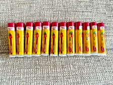 Carmex FRESH CHERRY Lip Balm STICK Lot of 12-  0.15 oz each NEW Set of 12