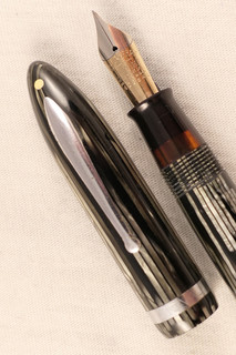 VINTAGE HUGE 1930s SHEAFFER LIFETIME BALANCE OVERSIZE 1000 DELUXE FOUNTAIN PEN