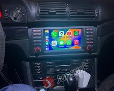 2G+64G Carplay Für BMW E39 X5 E53 2000-2007 Autoradio GPS Navi FM RDS DAB+ SWC