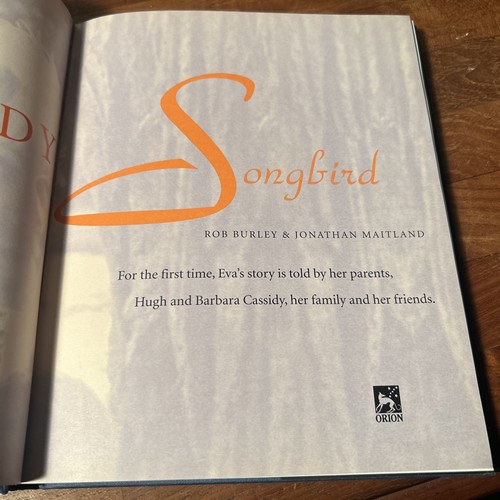 Eva Cassidy songbird her story Hardback book with dustcover (R3.4) - Picture 5 of 14