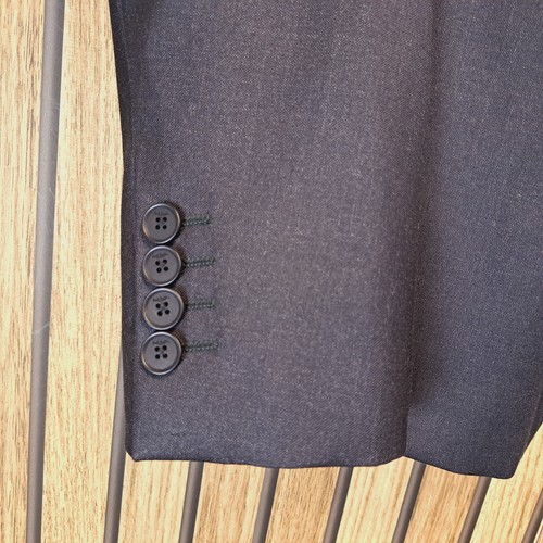 Paul Smith Jacket Blazer Mens 44 XL The Kensington Grey 100% Wool One Button - Picture 5 of 11