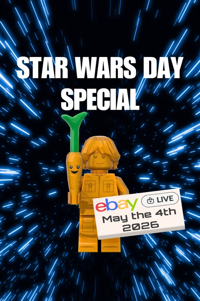 STAR WARS DAY SPECIAL - Individuell bedruckte Minifiguren & Teile