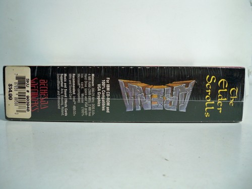 K25i43305 ELDER SCROLLS ARENA MISB MINT IN SEALED BIG BOX PC GAME 1995 BETHESDA - Picture 3 of 15
