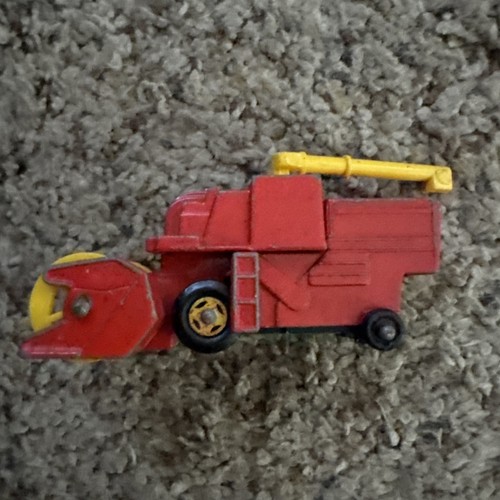 Vintage 1977 Lesney Matchbox Combine Harvester Farm Equipment Vehicle England ++ - Picture 5 of 6
