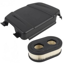 Replacement Air Filter And Filter Cover for Briggs Stratton 594106/593260/798452