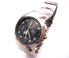 Vintage Mens Seiko Wrist Watch Asymmetrical Chronograph 1990-2000/RUNS- Read!