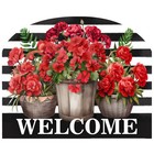 Briarwood Lane Striped Geraniums Acrylic Art Sign