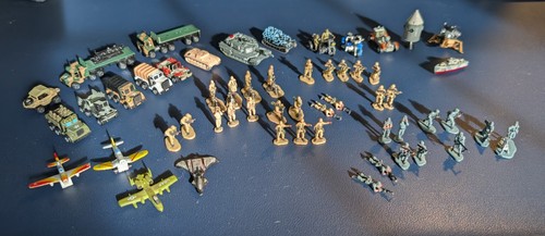 Micro Machines Vintage Military And Space Vehicles And Men - Picture 2 of 9