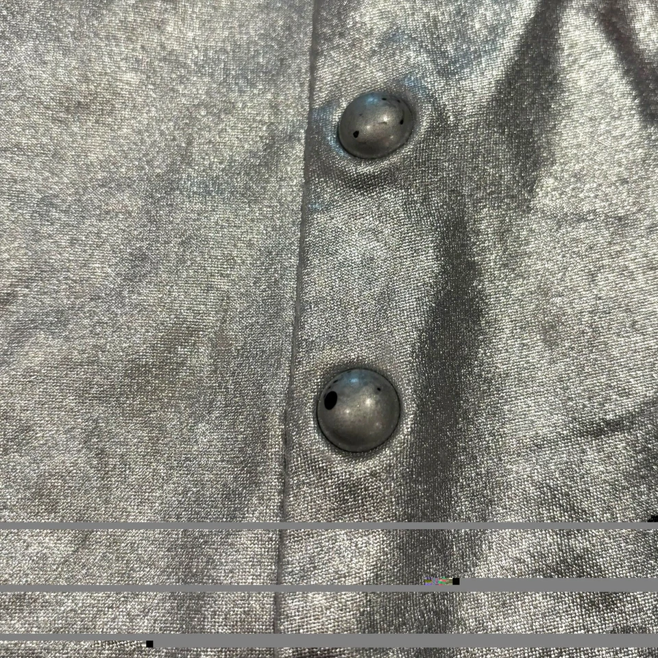 Pottery Barn Niños Mago de Oz Hombre de Hojalata Disfraz 3T Plata Chaqueta Corazón Reloj Foto 2 de 4