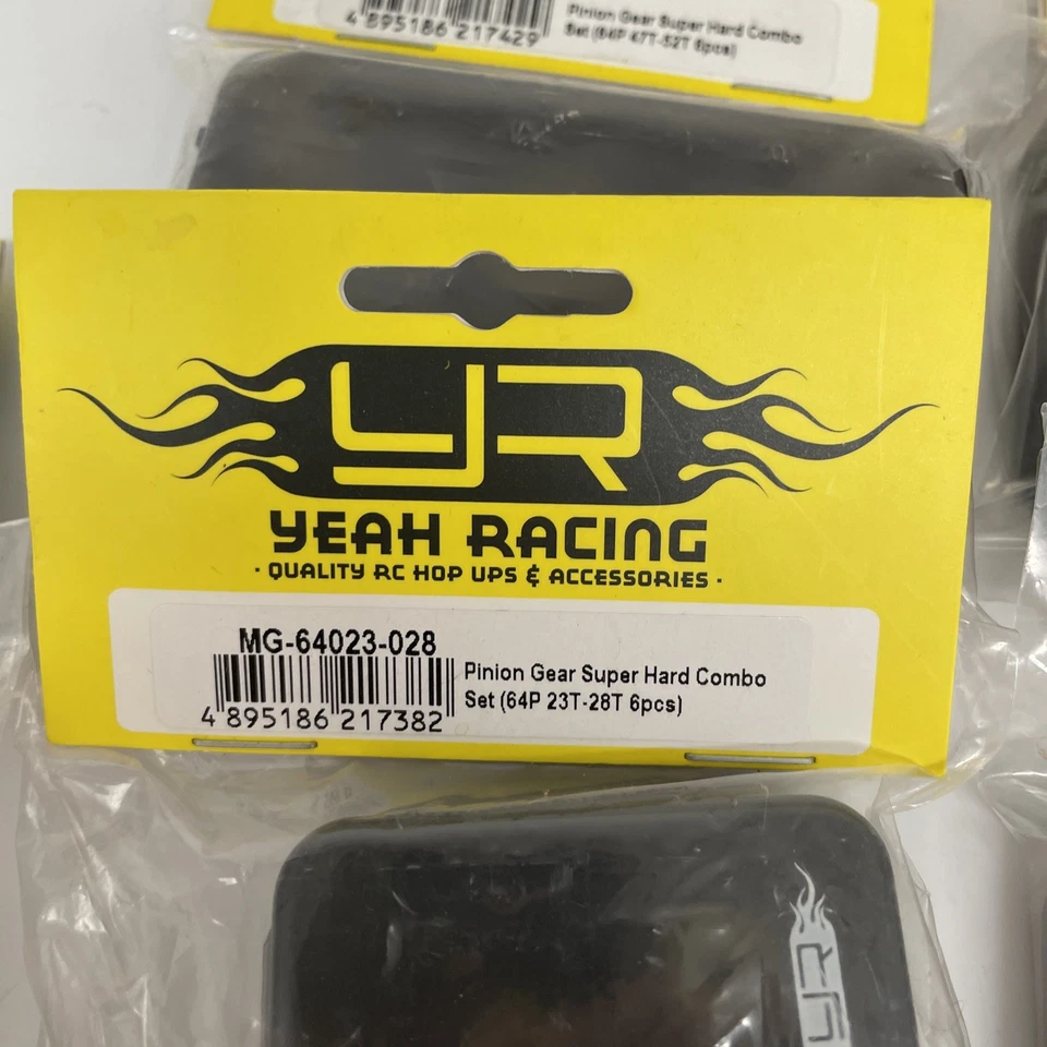 Yeah Racing MG-64029-034 Pinion Gear Combo Set LOT Of 5 Sets 64P 29T-34T - Image 3 of 4