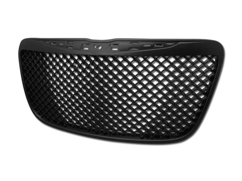 For 2011-2014 Chrysler 300 300C Mesh Grille Gloss Black - Picture 1 of 1