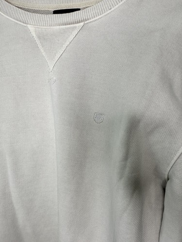 New Brixton Reverse Crew Beige Small No Tags - Picture 2 of 5