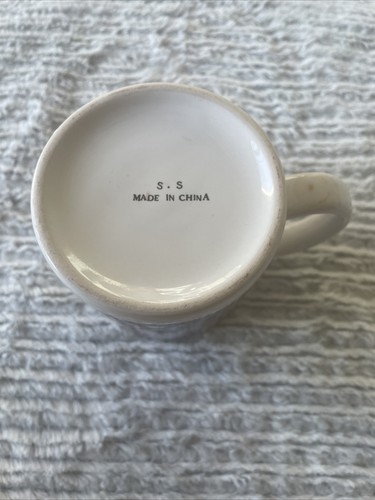 Vintage Dunkin Donuts 11 oz. Keramik Kaffeetasse Becher 1997.  - Bild 6 von 6