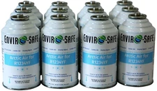 1234YF, R1234YF Refrigerant Support, Arctic Air - Colder Air for Auto (12 Pack)