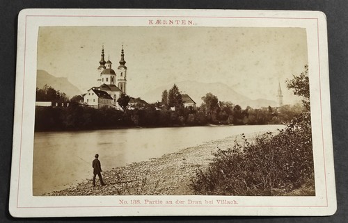 2 Fotografie Su Cartoncino Austria - Kärnten - Villach - Fotog. Alois Beer - Imagen 4 de 5