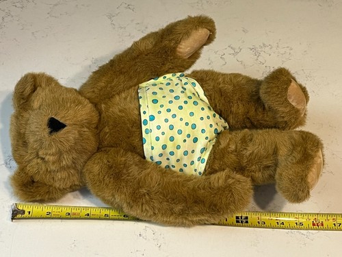 Vermont Teddy Bear Co Loving 16" Bear Tan Jointed Poseable Stuffed Animal U.S.A. - Picture 14 of 18
