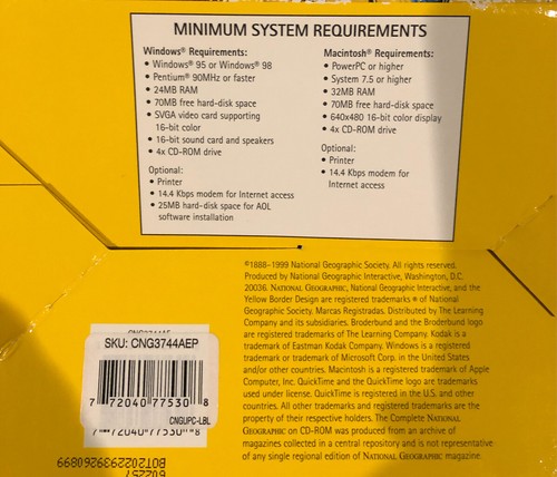 National Geographic Magazine 110 Years 31 CD-ROM Set - Picture 4 of 8