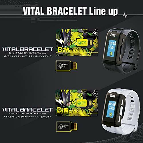 BANDAI Vital Breath Brazalete Digital Monster ver.BLANCO Digimon con Seguimiento NUEVO - Imagen 8 de 12
