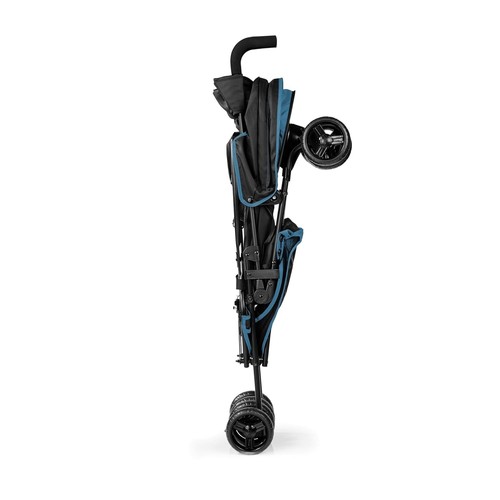 Travel-Ready Umbrella Stroller - Lightweight, Multi-Position Recline, Blue/Black - Picture 11 of 11