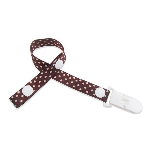 Pacifier Clip Chain - Adjustable Ribbon Dummy Holder Pacifier Clips Strap 1PC - Picture 29 of 50