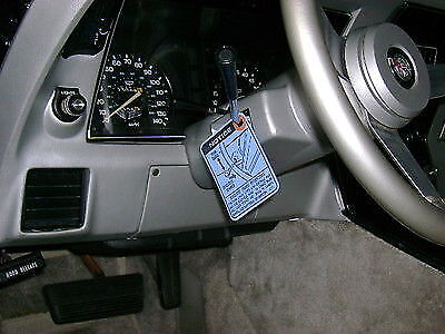 1977 1978 79 80 1981 Corvette steering column NCRS Hazzard instruction blue tag - Picture 2 of 2