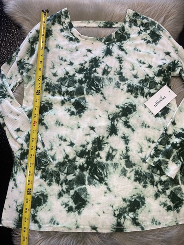 NWT Swimsuits For All Olive TieDye Zoey Tunic Deep V Back Size 14/16 Long Sleeve - Picture 6 of 11