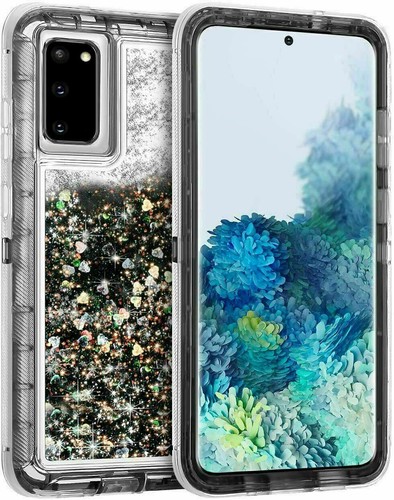 Defender Glitter Liquid Hard Case For Samsung S23 Ultra S22 Plus S21 S20 Note 20 - Bild 16 von 55