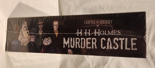 Crímenes en la historia S.S. Juego de mesa Holmes' Murder Castle con expansión KickStarter - Imagen 3 de 9