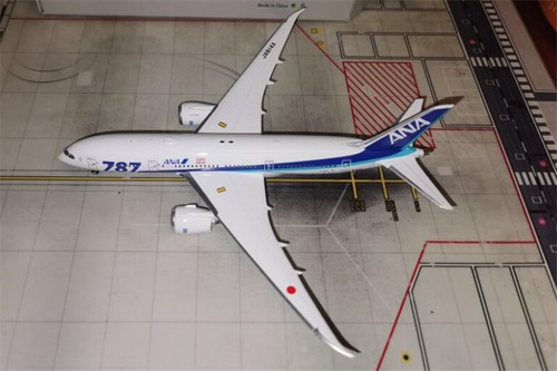 Phoenix ANA for Boeing 787-8 JA814A 1:400 DIECAST Aircraft Pre-builded Model