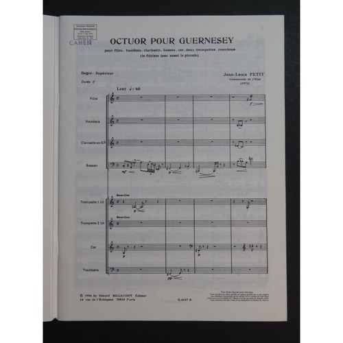 Small Jean-Louis Octet for Guernsey 1986 - Picture 3 of 4